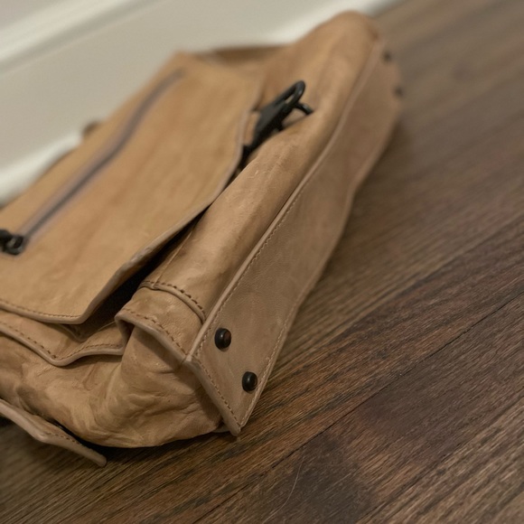 Helmut Lang Tan Crossbody Bag with Durable Canvas - Picture 9 of 10